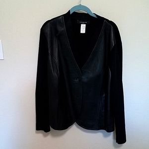 JNY wool and leather jacket